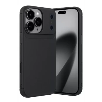 Newface Apple iPhone 17 Pro Max Auto Focus Karbon Kapak - Siyah