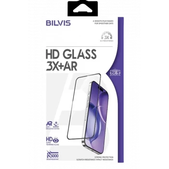 Newface Apple iPhone 17 Pro Max Bilvis 3X AR HD Cam Ekran Koruyucu - Siyah