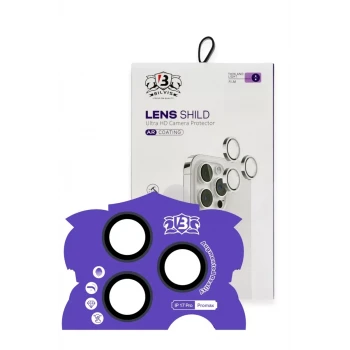 Newface Apple iPhone 17 Pro Max Bilvis Titan Kamera Lens - Lacivert
