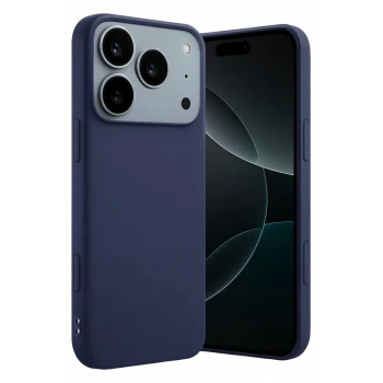Newface Apple iPhone 17 Pro Max First Silikon - Lacivert