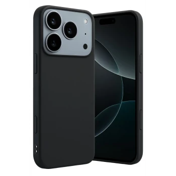 Newface Apple iPhone 17 Pro Max First Silikon - Siyah