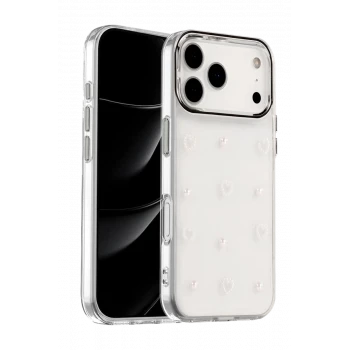 Newface Apple iPhone 17 Pro Max Fiyonk Desenli Kapak - Desen 10