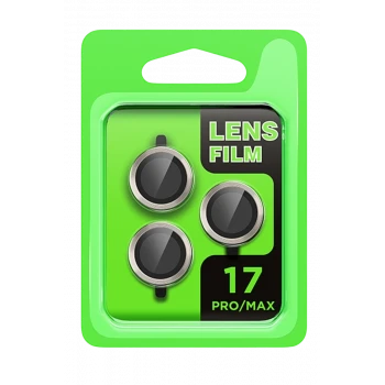 Newface Apple iPhone 17 Pro Raze Metal Kamera Lens - Gri