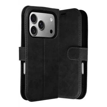 Newface Apple iPhone 17 Pro Trend S Plus Kapaklı Kılıf - Siyah