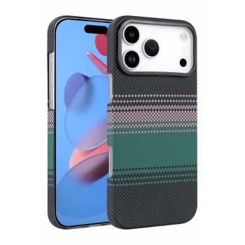 Newface Apple iPhone 17 Pro Vega Magsafe Kapak - Yeşil
