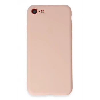 Newface Apple iPhone 7 Kılıf First Silikon - Pudra