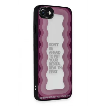 Newface Apple iPhone 7 Kılıf Mirror Desenli Kapak - Mirror - 11