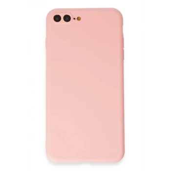 Newface Apple iPhone 7 Plus Kılıf First Silikon - Pudra