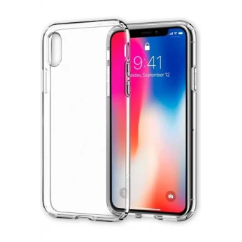 Newface Apple iPhone X Kılıf Lüx Şeffaf Silikon
