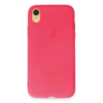 Newface Apple iPhone XR Kılıf First Silikon - Pembe