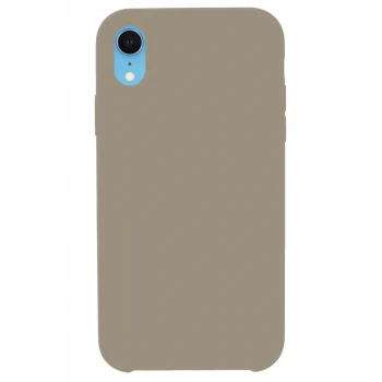 Newface Apple iPhone XR Kılıf Lansman Legant Silikon - Bej