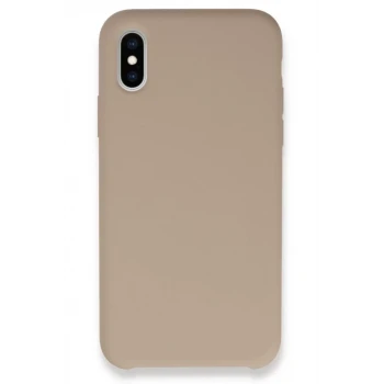 Newface Apple iPhone XS Max Kılıf Lansman Legant Silikon - Açık Pembe