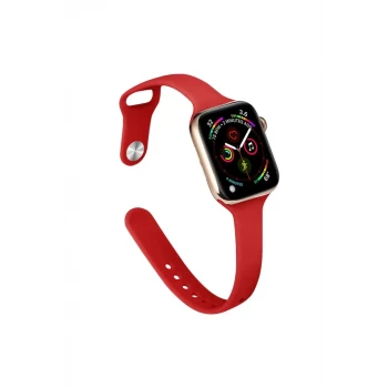Newface Apple Watch 38mm Klasik Kordon - Kırmızı