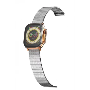 Newface Apple Watch 38mm Made Metal Kordon - Gümüş