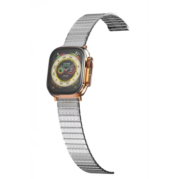 Newface Apple Watch 38mm Made Metal Kordon - Gümüş
