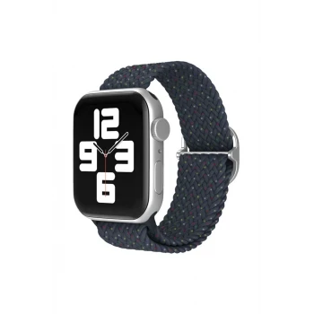 Newface Apple Watch 38mm Star Kordon - Benekli Lacivert