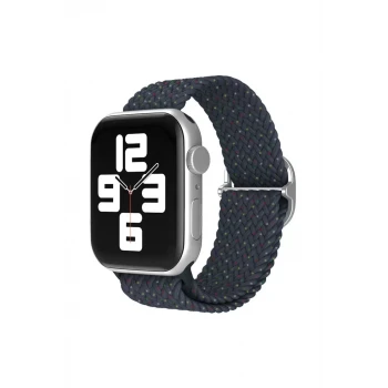 Newface Apple Watch 38mm Star Kordon - Benekli Lacivert