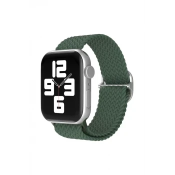 Newface Apple Watch 38mm Star Kordon - Koyu Yeşil