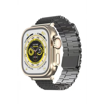 Newface Apple Watch 42mm Ascend Metal Kordon - Gri