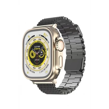 Newface Apple Watch 42mm Ascend Metal Kordon - Gri