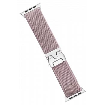 Newface Apple Watch 42mm Forest Kumaş Kordon - Lila