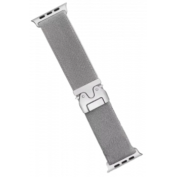 Newface Apple Watch 42mm Forest Kumaş Kordon - Titan Gri