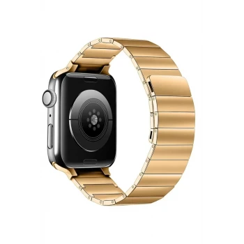 Newface Apple Watch 42mm KR404 Huks Kordon - Gold