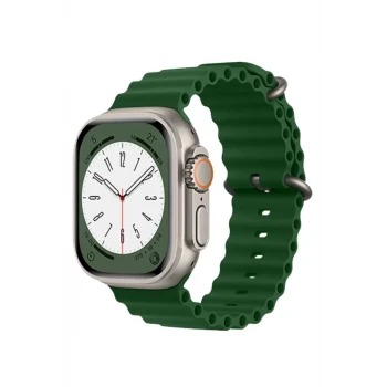 Newface Apple Watch 42mm Ocean Kordon - Koyu Yeşil