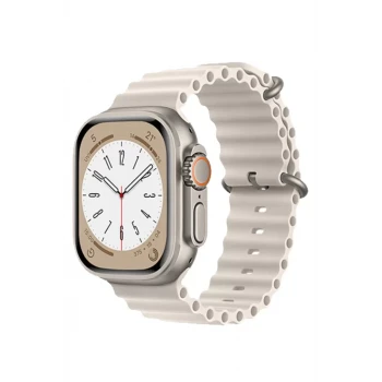 Newface Apple Watch 42mm Ocean Kordon - Krem