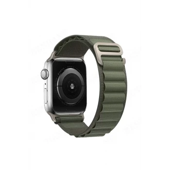 Newface Apple Watch Ultra 49mm Mountain Kordon - Yeşil