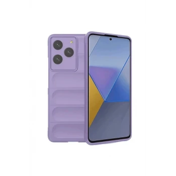 Newface General Mobile Era 50 Kılıf Optimum Silikon - Lila