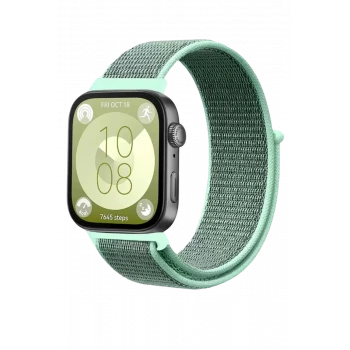 Newface Huawei Fit 4 Hasırlı Cırtcırtlı Kordon - Turkuaz