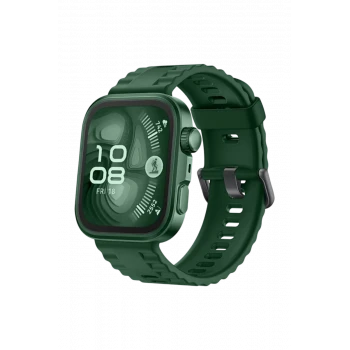 Newface Huawei Fit 4 Nova Silikon Kordon - Koyu Yeşil