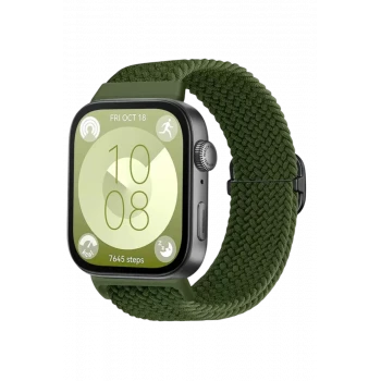 Newface Huawei Fit 4 Star Kordon - Koyu Yeşil