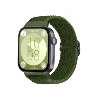 Newface Huawei Fit 4 Star Kordon - Koyu Yeşil