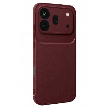 Newface Huawei Honor 600 Pro Auto Focus Karbon Kapak - Bordo