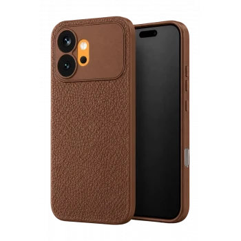 Newface Huawei Honor 600 Thermax Silikon Kılıf - Kahverengi