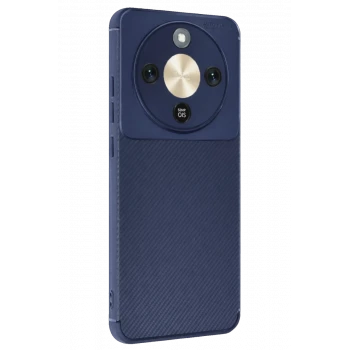 Newface Huawei Honor Magic 8 Lite Auto Focus Karbon Kapak - Lacivert