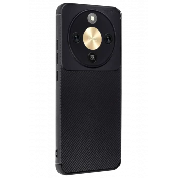 Newface Huawei Honor Magic 8 Lite Auto Focus Karbon Kapak - Siyah