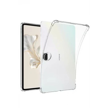 Newface Huawei Honor Pad 9 Kılıf Anti Shock Tablet Silikon - Şeffaf