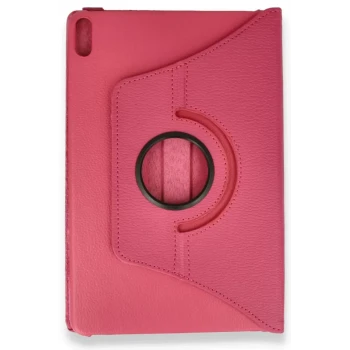 Newface Huawei Honor Pad X8A Kılıf 360 Tablet Deri Kılıf - Pembe