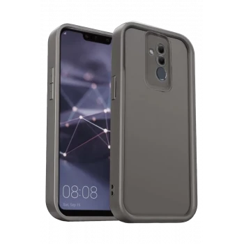Newface Huawei Mate 20 Lite Kılıf Viera Silikon - Gri