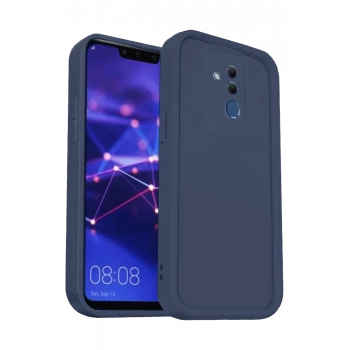 Newface Huawei Mate 20 Lite Kılıf Viera Silikon - Lacivert