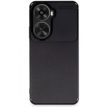Newface Huawei Nova 12 SE Kılıf Auto Focus Karbon Kapak - Siyah