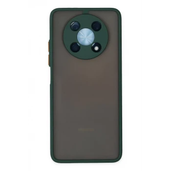 Newface Huawei Nova Y90 Kılıf Montreal Silikon Kapak - Yeşil