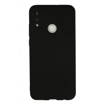 Newface Huawei P Smart 2019 Kılıf Nano içi Kadife Silikon - Siyah
