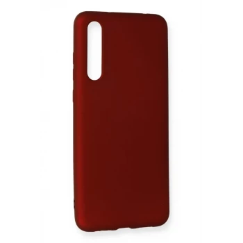 Newface Huawei P20 Pro Kılıf First Silikon - Bordo