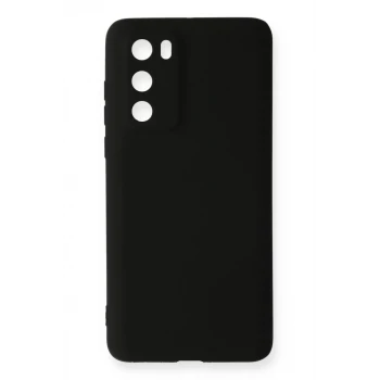 Newface Huawei P40 Kılıf First Silikon - Siyah