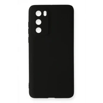 Newface Huawei P40 Kılıf First Silikon - Siyah
