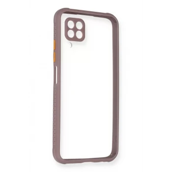 Newface Huawei P40 Lite Kılıf Miami Şeffaf Silikon - Açık Mor